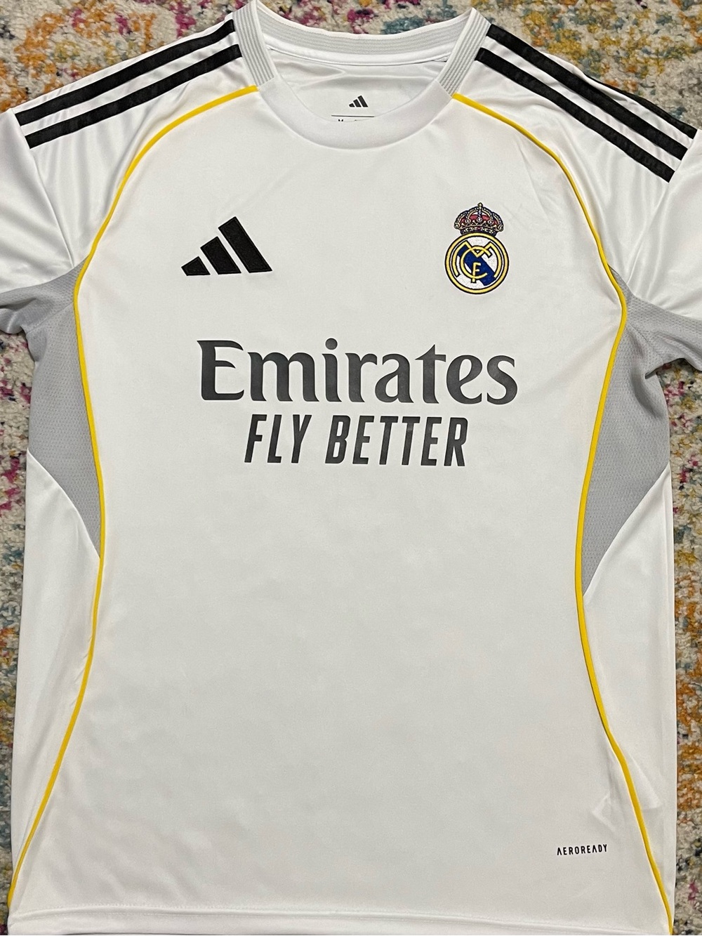 Adidas Real Madrid Home Jersey 2025/26 M